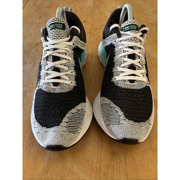 New Women's Nike React Infinity Run FK 2 in White/Aurora Green-Black Size US 9.5 - Picture 3 of 13